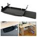 Adjustable Under Desk Keyboard Drawer Slide Out 360Â° Mouse Tray Keyboard Stand