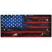 ALAZA Grunge USA American Flag Large Gaming Mouse Pad Big Mousepad Mice Keyboard Mat with Non-Slip Rubber Base for Computer Laptop Home & Office 31.5 X 11.8 inch