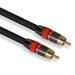RCA Cable Subwoofer Cable RCA to RCA Cable Digital Coaxial Audio Cable SPDIF Cable Male Speaker Hifi Subwoofer Toslink 1 2 3 5m Red 1m
