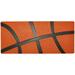 ALAZA Close Up Of Basketball Large Gaming Mouse Pad Big Mousepad Mice Keyboard Mat with Non-Slip Rubber Base for Computer Laptop Home & Office 31.5 X 11.8 inch