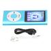 MP3 Player 1.8 Inch Color Display Screen Multifunctional Portable MP3 Music PlayerBlue