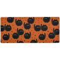 ALAZA Spooky Cat Kitten Halloween Funny Large Gaming Mouse Pad Big Mousepad Mice Keyboard Mat with Non-Slip Rubber Base for Computer Laptop Home & Office 31.5 X 11.8 inch