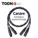 Canare HIFI xlr audio cable Stereo high purity 6N OFC gold-plated xlr plug Male to female for microphone mixer 2m