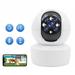 Ckraxd Smart Security Camera 1080p HD Wifi Camera 2.4GHz 5G Wifi with Night Vision Motion Detection for Baby and Pet Monitor