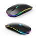 2.4GHz LED Wireless Bluetooth Mouse Rechargeable Optical Mice 3DPI for Laptop PC