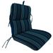 Jordan Manufacturing Sunbrella 22" x 45" Outdoor Chair Cushion w/ Ties & Loop, Polyester | 5 H x 22 W x 45 D in | Wayfair 851PK1-2408H