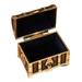 Treasure Chest Jewelry Box Boxes Gifts Presentoir Makeup Case Organizer Vintage Girl Aluminum Alloy Travel