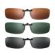 Sunglasses Polarized Clip Myopia Frameless Clip-on Drive Safe Snug for Men Miss