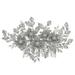 Full Diamond Insert Comb Alloy Hollow Leaf Disc Hair Bridal Prom Accessory Tiara Combs Women s