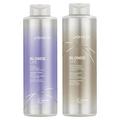 Joico Blonde Life Violet Shampoo and Blonde Life Brightening Conditioner Liter Duo 33.8 oz