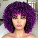 Women Shoulder Length Curly Wig Soft Breathable Not Hurt Hair Odorless Wig for Woman Girls Daily Use Hair Styling
