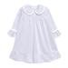 Elainilye Fashion Nightgowns for Girls Kids Pajamas Christmas Winter Girls Bathrobe Nightdress Sleepwear 6 Months - 9 Years White