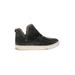 Very G Sneakers: Black Solid Shoes - Women's Size 10