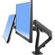 Elevon BalanceFrom Dual LCD 13 to 27 inch Monitor Desk Mount Stand Heavy Duty Fully Adjustable Fits 2 Screens