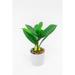 Primrue 10.5" Artificial Foliage Plant in Pot Plastic | 10.5 H x 3.7 W x 9.4 D in | Wayfair 4D639580FFB74233918ACD318DC86E4A