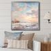 Winston Porter Clouds Winter Scenery In Country Side On Canvas Print Canvas, Cotton in White | 36 H x 36 W x 1.5 D in | Wayfair