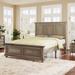 Ophelia & Co. Langeloth Platform Bed Wood in Gray | 52.8 H x 65 W x 79.1 D in | Wayfair 7FA83DE0E5B64A6F95E606489CA09E63