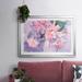 Winston Porter Floral Occasion II Framed On Paper Print in Blue/Pink | 15 H x 21 W x 1.5 D in | Wayfair 159ACE559225412EAB1C7054716A52AE