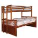 Guilaine Twin over Full Standard Bunk Bed by Harriet Bee, Wood | 71.5 H x 58 W x 80.25 D in | Wayfair 16483EBA665149D48AE6499117562FE0