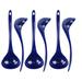 Reston Lloyd 1 Reston Lloyd Melamine Ladle Set (6 Pieces) in Black | Wayfair 02116