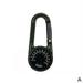 Compass Thermometer Carabiner Outdoor Hiking Tactical 3 Survival Key in 1 FAST K0D5