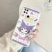 Cartoon Phone Case For Xiaomi Redmi 10C 10 Power Girls Cute Anti-drop Cinnamoroll Kuromi Hello Kitty Silicone Shockproof Cover