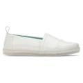 TOMS Kids Youth White Alpargata Confetti Glitter Shoes, Size 4.5