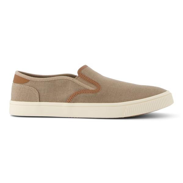 toms-mens-baja-taupe-synthetic-trim-slip-on-sneakers-shoes-brown-natural,-size-8/