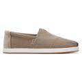 TOMS Men's Alp Fwd Taupe Recycled Ripstop Espadrille Slip-On Shoes Brown/Natural, Size 11