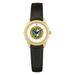 Women's Black Xavier University of Louisiana Gold Rush Leather Watch