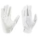 Nike Vapor Jet 8.0 Adult Football Gloves White/Platinum