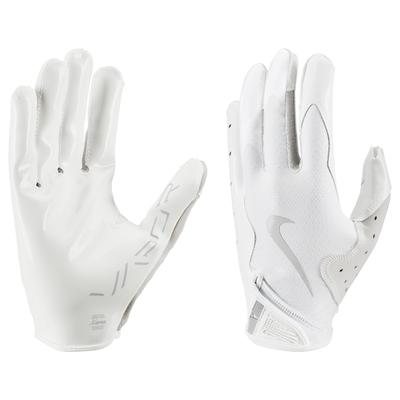 Nike Vapor Jet 8.0 Adult Football Gloves White/Pla...