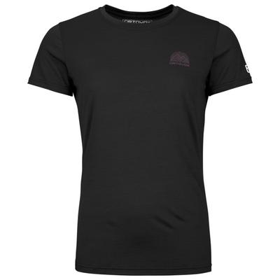 Ortovox - Women's 120 Cool Tec Mountain Stripe T-Shirt - Merinoshirt Gr S schwarz Image