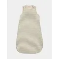 M&S Pure Cotton Striped 0.5 Tog Sleeping Bag (0-3 Yrs) - 6-18M - Ivory Mix, Ivory Mix