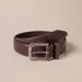 Lucky Brand Milled Leather Western Belt - Men's Accessories Belts in Brown, Size 38