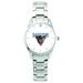 Women's Silver Maine Black Bears Stainless Steel Bracelet Wristwatch