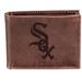 Brown Chicago White Sox Bi-Fold Leather Wallet