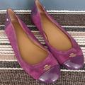 Coach Shoes | Coach Flats | Color: Gold/Purple | Size: 9