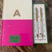 Kate Spade Office | Kate Spade Three Piece Set! Notebook, Pen And Pencil- See Photos For Details! | Color: Gold/Pink | Size: Os