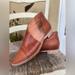 Free People Shoes | Free People Royale Slip On Flat Loafers Pointed Closed Toe Sz. 37 (7/7.5) | Color: Brown/Orange | Size: Eu37 Us 7/ 7.5