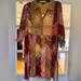 Anthropologie Dresses | Kachel Anthropologie Silk Dress, Size 8 | Color: Tan | Size: 8