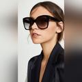Gucci Accessories | Authentic Gucci Sunglasses Gg0460s 001 Black Gray Gradient | Color: Black/Gray/Red | Size: Os