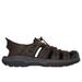 Skechers Men's Slip-ins Relaxed Fit: Tresmen - Norvick Sandals | Size 14.0 | Chocolate | Synthetic/Textile