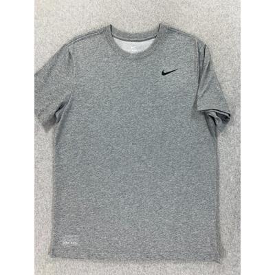 Nike Shirts | Nike Dri Fit The Nike Tee S/S Crew Running Training Shirt (Men's Medium) Gray | Color: Gray | Size: M