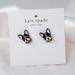 Kate Spade Jewelry | Kate Spade Ma Cherie Antoine Dog Studs New | Color: Black | Size: Os