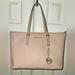 Michael Kors Bags | Michael Kors Jet Set Travel Soft Pink Leather Macbook Tote Bag | Color: Pink | Size: Os