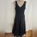 Nine West Dresses | Black Cotton Lace Dress By Nine West | Color: Black | Size: 14
