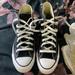 Converse Shoes | Black High Top Converse | Color: Black/White | Size: 7