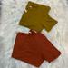 Madewell Tops | Madewell Pocket Tee Bundle 2 / Small | Color: Orange/Yellow | Size: S