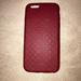 Gucci Accessories | Gucci Iphone 6 Phone Case Authentic | Color: Red | Size: Os